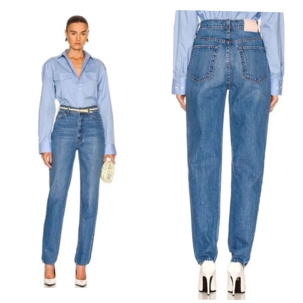 New Mother Snacks High Waisted Twizzy Skimp Jean in Delicious Memories Size 26​​